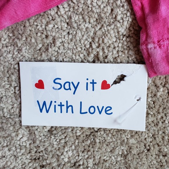 Say It With Love Tie Dye Fringed Top Toddler 2/4 - Picture 4 of 7